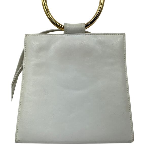 Saks Fifth Avenue Small Crossbody Bag, White - Picture 5 of 14